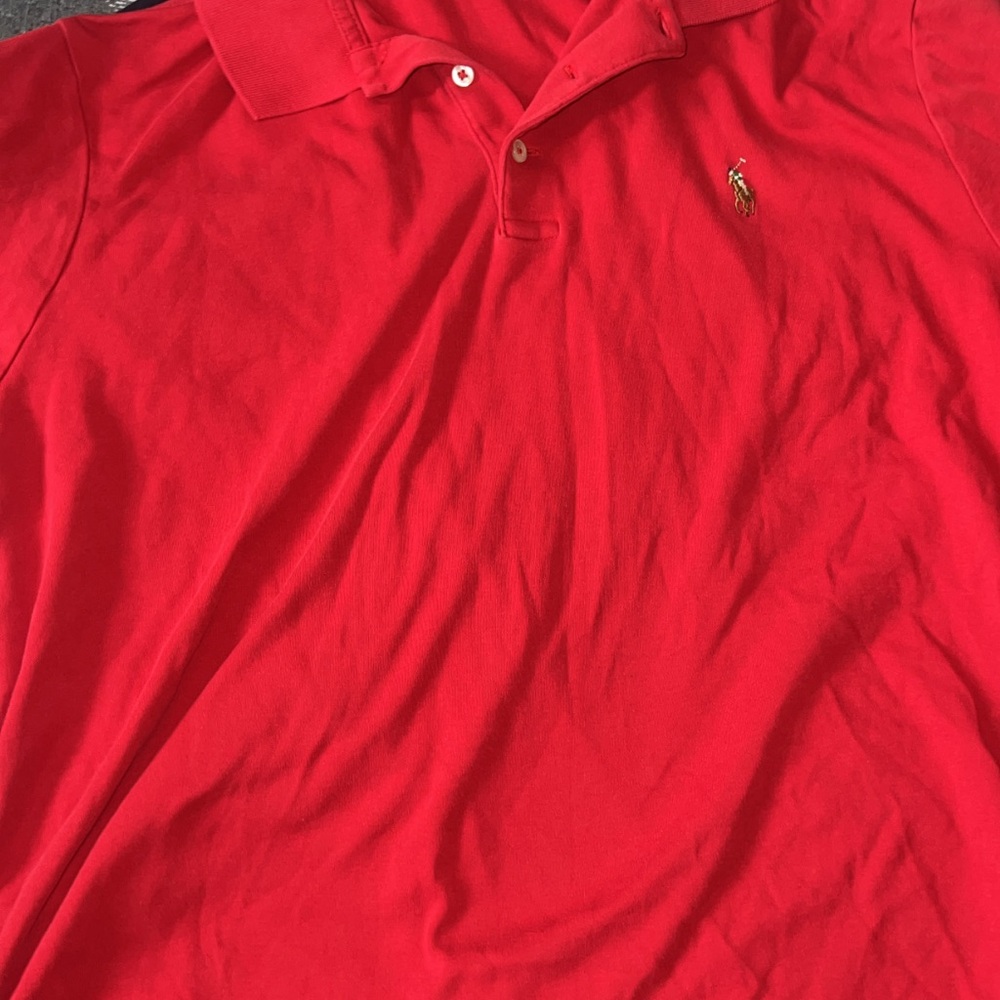 Polo by Ralph Lauren Red Classic Polo Shirt